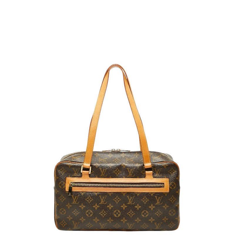 ルイ ヴィトン モノグラム シテGM ショルダーバッグ M51181 ブラウン PVC レザー レディース LOUIS VUITTON 【中古】
