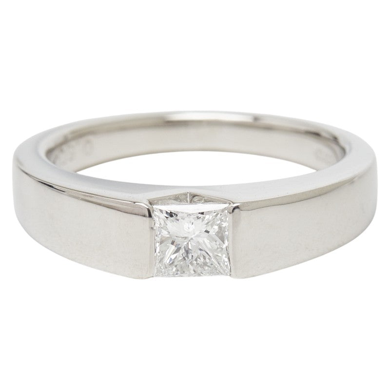 Pt900 プラチナ ダイヤ0.50ct リング 指輪 レディース 11.5号 【中古】