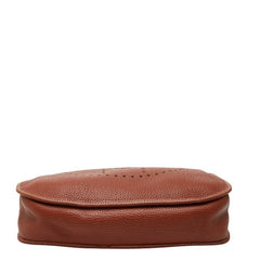 エルメス エブリン1 GM 斜め掛け ショルダーバッグ ブラウン ゴールド金具 トリヨンクレマンス レディース HERMES 【中古】