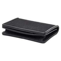 ヴァレンティノ トワル イコノグラフ カードケース パスケース ブラック ナイロン レザー メンズ VALENTINO 【中古】