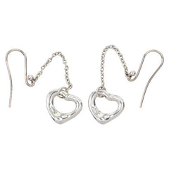 ティファニー オープンハート ピアス SV925 シルバー レディース TIFFANY&Co. 【中古】