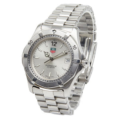 タグホイヤー プロフェッショナル 200 腕時計 WK1112-1 クオーツ シルバー文字盤 ステンレススチール メンズ TAG HEUER 【中古】