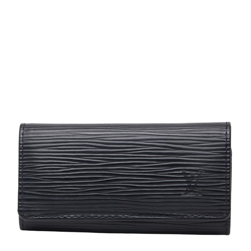 ルイ ヴィトン エピ ミュルティクレ4 キーケース 4連 M63822 ノワール ブラック レザー レディース LOUIS VUITTON 【中古】
