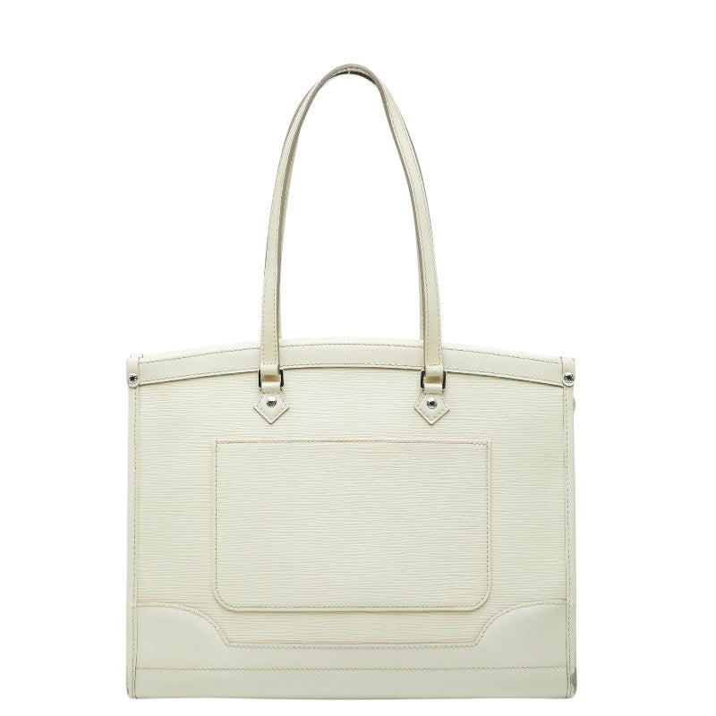 ルイ ヴィトン エピ マドレーヌGM トートバッグ ショルダーバッグ M5934J イヴォワール ホワイト レザー レディース LOUIS VUITTON 【中古】