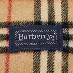 バーバリー ノバチェック マフラー ベージュ マルチカラー ウール レディース BURBERRY 【中古】