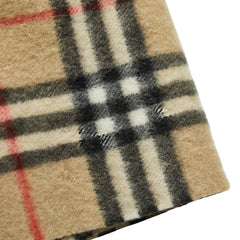 バーバリー ノバチェック マフラー ベージュ マルチカラー カシミヤ レディース BURBERRY 【中古】