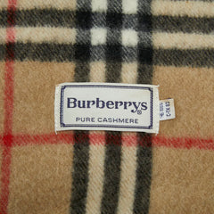バーバリー ノバチェック マフラー ベージュ マルチカラー カシミヤ レディース BURBERRY 【中古】
