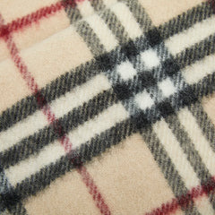 バーバリー ノバチェック マフラー ベージュ マルチカラー ウール レディース BURBERRY 【中古】