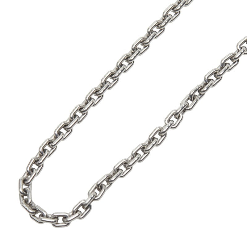 ルイ ヴィトン モノグラム ボールド チェーン ネックレス M00675 シルバー メタル メンズ LOUIS VUITTON 【中古】