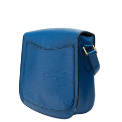 ルイ ヴィトン エピ サンクルー 斜め掛け ショルダーバッグ M52195 トレドブルー レザー レディース LOUIS VUITTON 【中古】