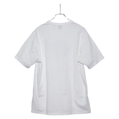 バーバリー ロゴ カットソー 半袖Ｔシャツ サイズ：M ホワイト コットン メンズ BURBERRY 【中古】