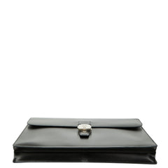 ダンヒル ブリーフケース ビジネスバッグ ブラック レザー メンズ Dunhill 【中古】