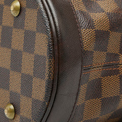 ルイ ヴィトン ダミエ マレ トートバッグ ショルダーバッグ バケツ N42240 ブラウン PVC レザー レディース LOUIS VUITTON 【中古】