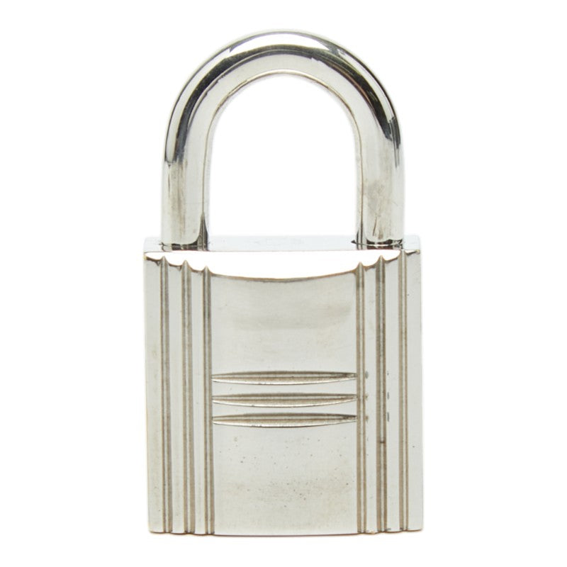 エルメス カデナ 南京錠 キー セット シルバー メタル レディース HERMES 【中古】