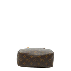 ルイ ヴィトン モノグラム スポンティーニ ハンドバッグ ショルダーバッグ 2WAY M47500 ブラウン PVC レザー レディース LOUIS VUITTON 【中古】