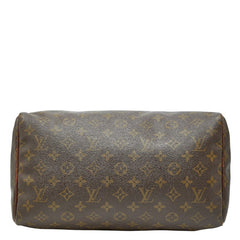 ルイ ヴィトン モノグラム スピーディ30 ヴィンテージ ハンドバッグ ミニボストンバッグ 旅行用バッグ M41526 ブラウン PVC レザー レディース LOUIS VUITTON 【中古】