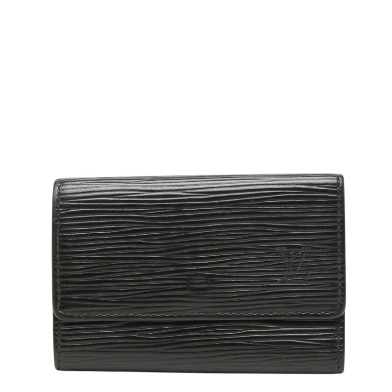 ルイ ヴィトン エピ ミュルティクレ6 キーケース M63812 ノワール ブラック レザー レディース LOUIS VUITTON 中古