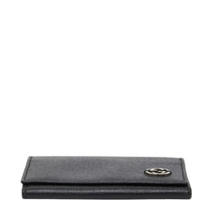 グッチ インターロッキングG 名刺入れ カードケース 306717 ブラック レザー メンズ GUCCI 【中古】