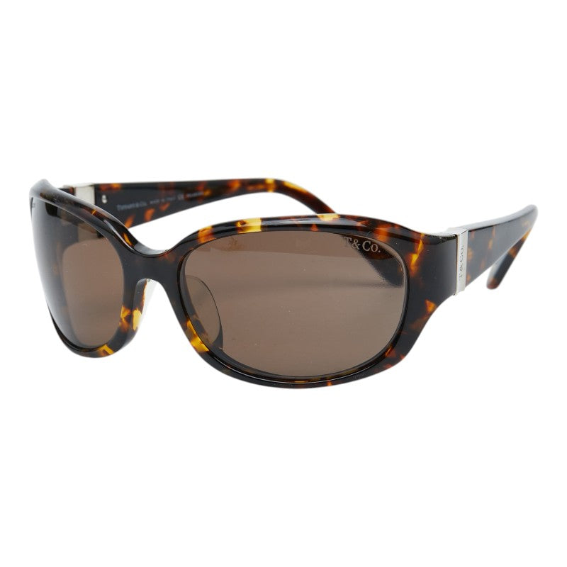 ティファニー アイウェア サングラス TF4001 ブラウン プラスチック レディース TIFFANY&Co. 【中古】