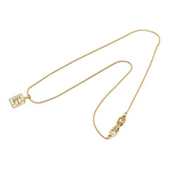 ジバンシー Gロゴ ペンダント ネックレス ゴールド メッキ ラインストーン レディース Givenchy 【中古】