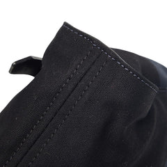 バーバリー ショルダーバッグ メッセンジャーバッグ ネイビー ブラック キャンバス レザー レディース BURBERRY 【中古】