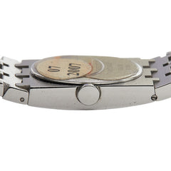 ディオール ミスディオール 腕時計 D70-100 クオーツ ピンク文字盤 ステンレススチール レディース Dior 【中古】