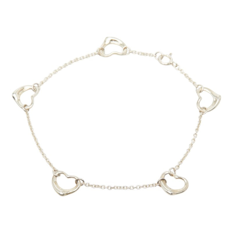 ティファニー オープンハート ブレスレット SV925 シルバー レディース TIFFANY&Co. 【中古】