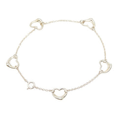 ティファニー オープンハート ブレスレット SV925 シルバー レディース TIFFANY&Co. 【中古】