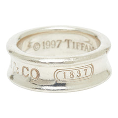 ティファニー ナロー 1837 リング 指輪 SV925 シルバー レディース TIFFANY&Co. 【中古】