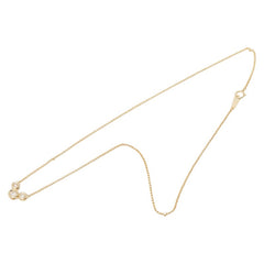 K18YG イエローゴールド ダイヤ0.21ct ペンダント ネックレス レディース 【中古】