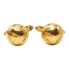ルイ ヴィトン ブトン ドゥ マンシェット クルー カフス M30984 ゴールド メッキ メンズ LOUIS VUITTON 【中古】