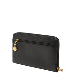 シャネル ココマーク 長財布 ブラック キャビアスキン レディース CHANEL 【中古】