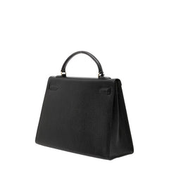 ハイクラス ハンドバッグ ブラック レザー レディース HIGH　CLASS 【中古】