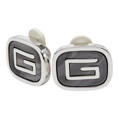 ジバンシー ロゴ モチーフ イヤリング シルバー メタル レディース Givenchy 【中古】