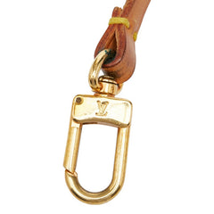 ルイ ヴィトン ポシェットアクセソワール用 ストラップ その他小物 ベージュ レザー レディース LOUIS VUITTON 【中古】