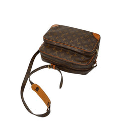 ルイ ヴィトン モノグラム ナイル ショルダーバッグ M45244 ブラウン PVC レザー レディース LOUIS VUITTON 【中古】