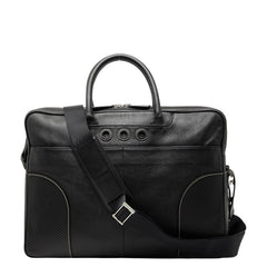 ダンヒル ビジネスバッグ ブリーフケース ショルダーバッグ 2WAY ブラック レザー メンズ Dunhill 【中古】