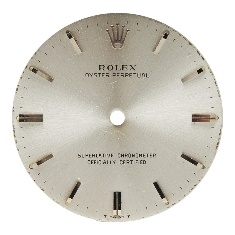 ロレックス シンガー社製 SINGER オイスターパーペチュアル 腕時計 1002 シルバー文字盤 メタル メンズ ROLEX 【中古】