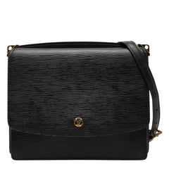 ルイ ヴィトン エピ グルネル 斜め掛け ショルダーバッグ M52362 ブラック レザー レディース LOUIS VUITTON 【中古】