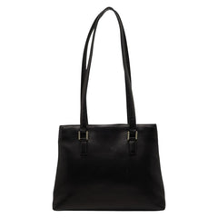 シャネル トートバッグ ショルダーバッグ ブラック ラムスキン レディース CHANEL 【中古】