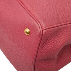 プラダ ハンドバッグ ショルダーバッグ 2WAY ピンク ヴィッテロダイノレザー レディース PRADA 【中古】