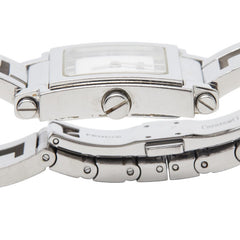 フェンディ 腕時計 072-6000L クオーツ ホワイト文字盤 ステンレススチール ユニセックス FENDI 【中古】