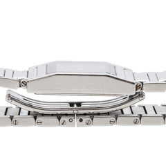 エルメス タンデム 腕時計 TA1.210 クオーツ ブルー文字盤 ステンレススチール レディース HERMES 【中古】