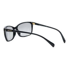 プラダ アイウェア サングラス SPR 02O-A ブラック プラスチック レディース PRADA 【中古】
