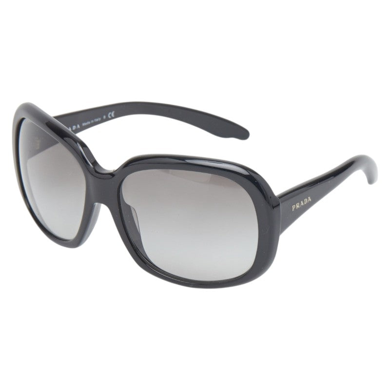 プラダ ロゴ サングラス SPR17I-A ブラック プラスチック レディース PRADA 【中古】