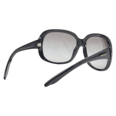 プラダ ロゴ サングラス SPR17I-A ブラック プラスチック レディース PRADA 【中古】