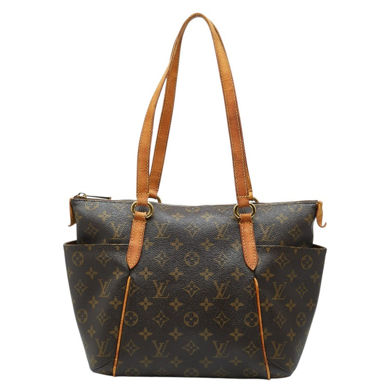 ルイ ヴィトン モノグラム トータリーPM トートバッグ ショルダーバッグ M56688 ブラウン PVC レザー レディース LOUIS VUITTON 【中古】