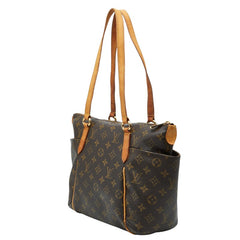 ルイ ヴィトン モノグラム トータリーPM トートバッグ ショルダーバッグ M56688 ブラウン PVC レザー レディース LOUIS VUITTON 【中古】