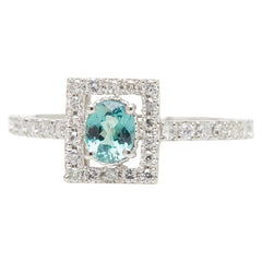 Pt900 プラチナ アレキサンドライト0.374ct ダイヤ0.47ct リング 指輪 レディース 11号 【中古】
