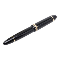 モンブラン マイスターシュテュック 149 4810 万年筆 ペン先18K 750 ブラック ゴールド プラスチック K18 ゴールド メンズ MONTBLANC 【中古】